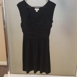 Black Cotton Dress✔